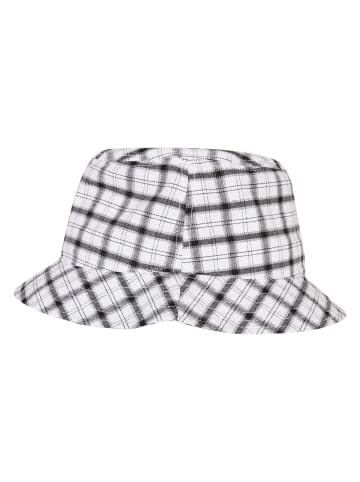  Flexfit Bucket Hat in white/grey