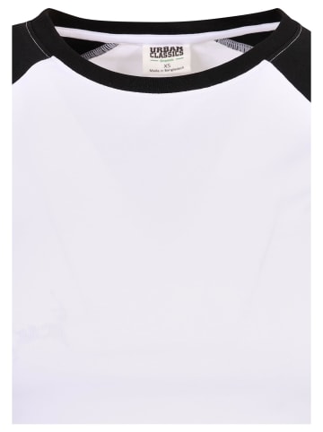 Urban Classics T-Shirts in white/black