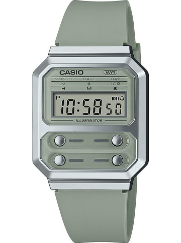 Casio Uhr in Grünes Display