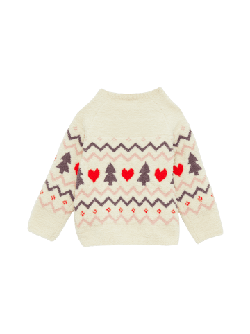 s.Oliver Strickpullover langarm in Creme