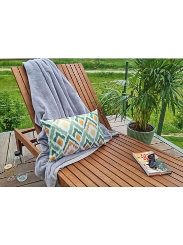 JACK Outdoor Dekokissen Motiv 30x50cm inkl. XXL Füllung in Abstrakt Grün