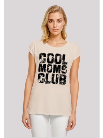 F4NT4STIC T-Shirt Mothers Day Modern Love Statement Trendy Slogan in Whitesand