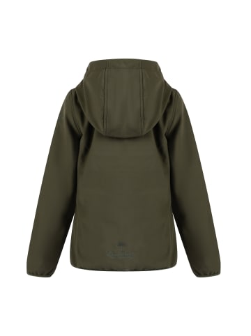 Schmuddelwedda Mädchen Softshellblouson - Recyceltes Material in Dunkeloliv