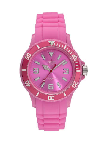 NEO Watch NEO Watch Armbanduhr aus Kunststoff in Pink