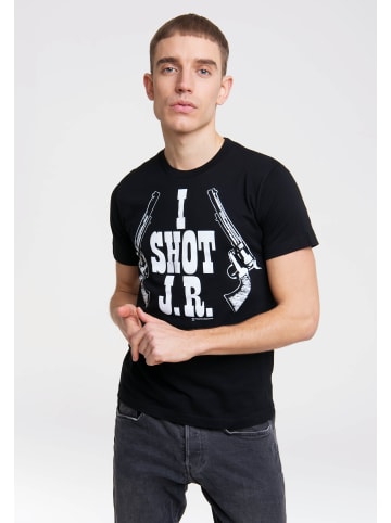 Logoshirt T-Shirt Dallas - I Shot J.R. in schwarz