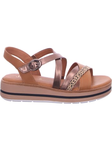 Jana Shoes Keilsandalette in braun
