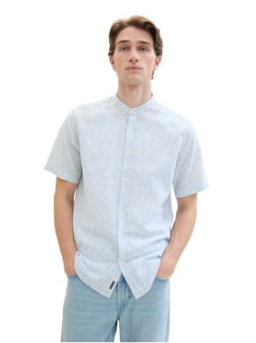 Tom Tailor Kurzarm Business Hemd für Herren in blau