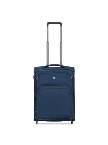 Roncato Gateway 2 Rollen Kabinentrolley S 55 cm mit Dehnfalte in blue