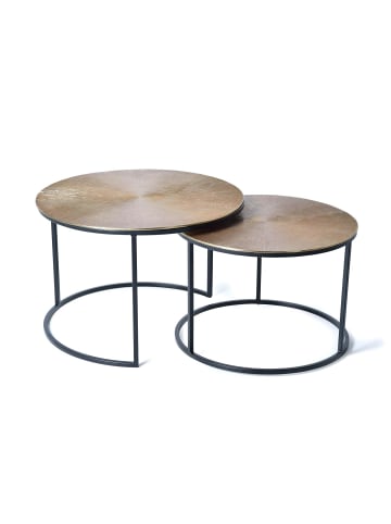 Giner y Colomer 2er Set Tische Wohnzimmer in Bronze