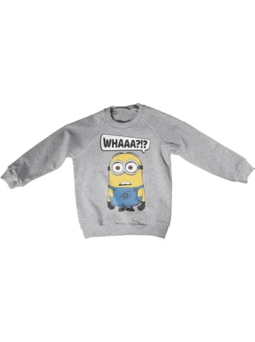 Minions Kinder Sweatshirt in Grau
