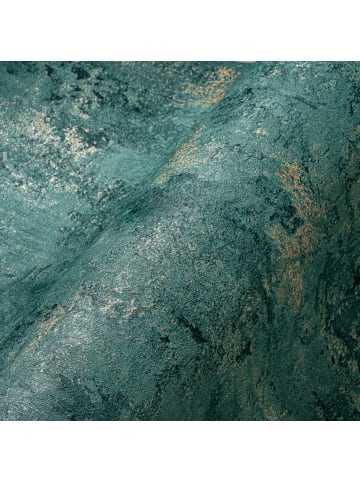 A.S. Création Tapete Concrete Touch in Petrol 