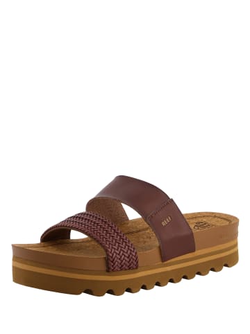 Reef Plateausandalen Cushion Vista Hi in Chocolate