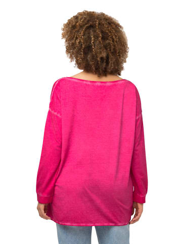 Ulla Popken Shirt in magentapink