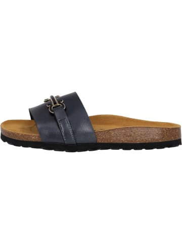 Palado Pantoletten Laudra in Schwarz Metallic