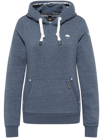 Schmuddelwedda Hoodie in Rauchmarine Melange