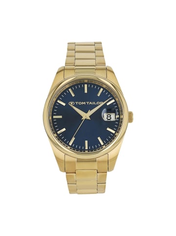Tom Tailor Quarzuhr Edelstahl in Gold