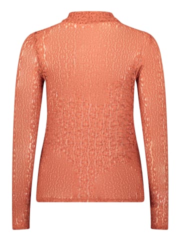 CARTOON Langarm-Shirt mit Kragen in terra cotta