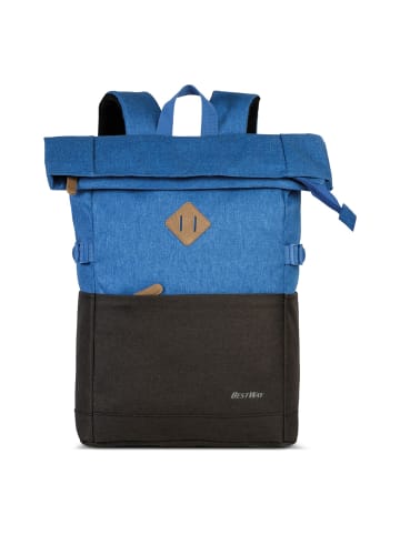 Worldpack Campus Style Daypack 50 cm Laptopfach marineblau-schwarz