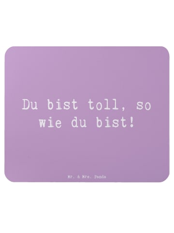 Mr. & Mrs. Panda Mouse Pad Spruch Schulanfang Einzigartig mit Sp... in Lavendeltraum