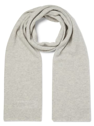 Marie Lund Pure Cashmere Schal in hellgrau - 0063