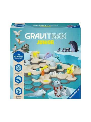 Ravensburger Kugelbahn GraviTrax Junior Starter-Set L Ice, 3-7 Jahre