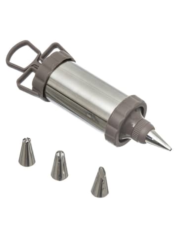 5five Simply Smart Speichen Dekorateur, Ochse, 4 Spitzen in Silbern, (B) 4,5 x (L) 19,2 cm