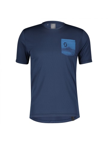 SCOTT M GRAVEL 20 S/SL SHIRT in Blau