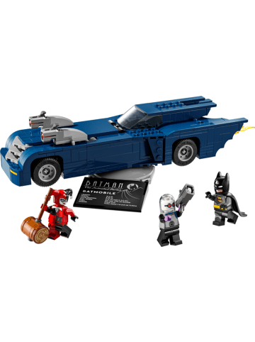 LEGO DC Batman im Batmobil vs. Harley Quinn und Mr. Freeze in Mehrfarbig ab 8 Jahre