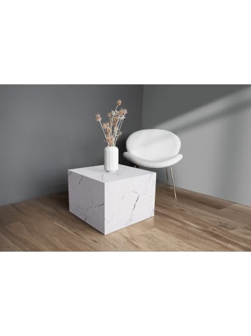 Kayoom Beistelltisch Cuboid in weiß