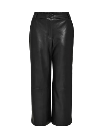 OPUS Kunstlederhose für Damen in schwarz