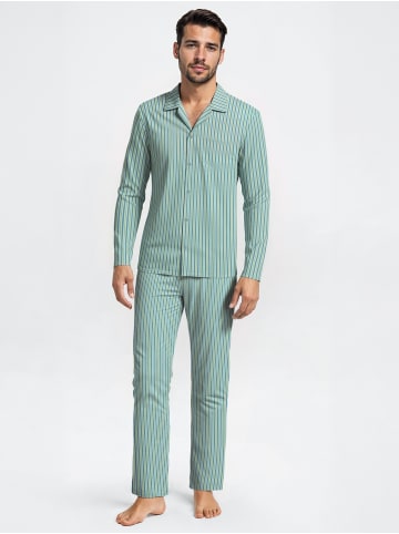 Calida Pyjama in niagara blue