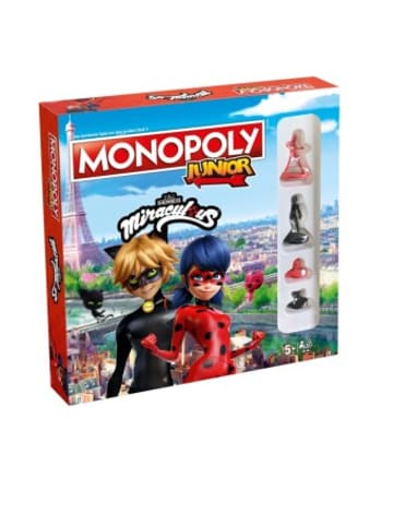 Winning Moves Spiel - Monopoly Junior Miraculous Lady Bug (Kinderspiel)