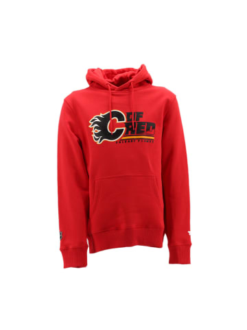 FANATICS Pullover Calgary Flames Hoodie in Rot