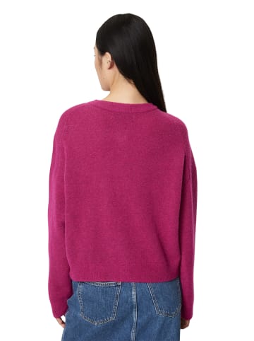 Marc O'Polo DENIM Rundhals-Cardigan in Fresh Fuschia