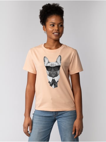 wat? Apparel T-Shirt Ein fescher Hund in Fraiche Peche