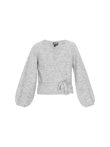 DreiMaster Women Cardigan in grey melange