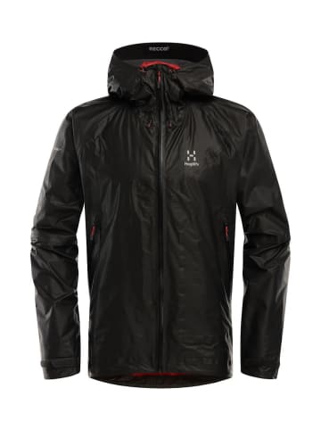 Haglöfs Outdoorjacke L.I.M GTX ShakeDry Hood in Slate/Habanero