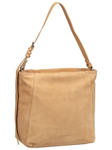 LIEBESKIND BERLIN Handtasche Chudy Hobo M Hydro Suede in Light Tan Suede
