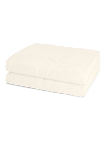 Ross 2 X Duschtuch im Set Cashmere feeling in Champagner