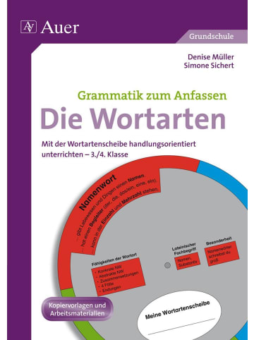 Auer Verlag Die Wortarten | Mit der Wortartenscheibe handlungsorientiert unterrichten...