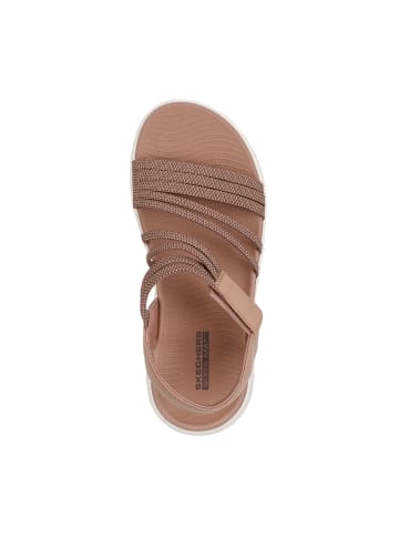 Skechers Sandale GO WALK FLEX- EMMA in Tan/Beige
