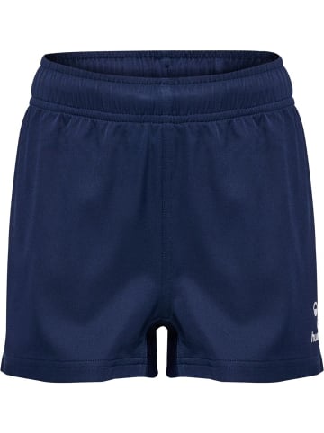 Hummel Sportshorts "Hmlrugby Woven Shorts Kids" in Blau