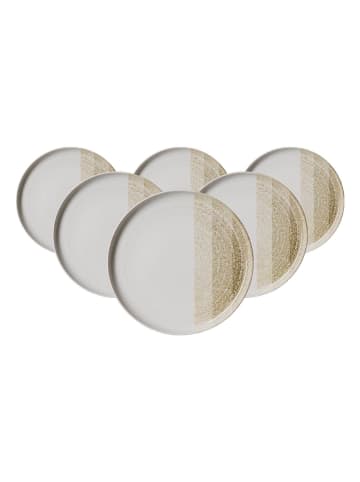 Ritzenhoff & Breker 6er Set Frühstücksteller Trio ø 19,5 cm in Creme