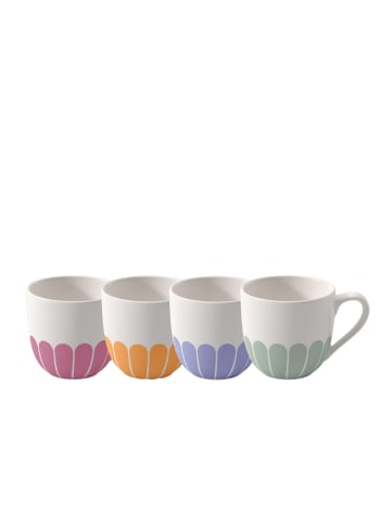 Villeroy & Boch Espressotasse 4tlg. Fleur couleur in bunt