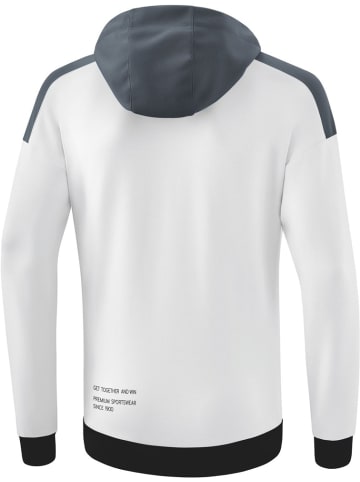 erima Kinder Trainingsjacke "Change By Erima Kapuzensweat" in Weiß