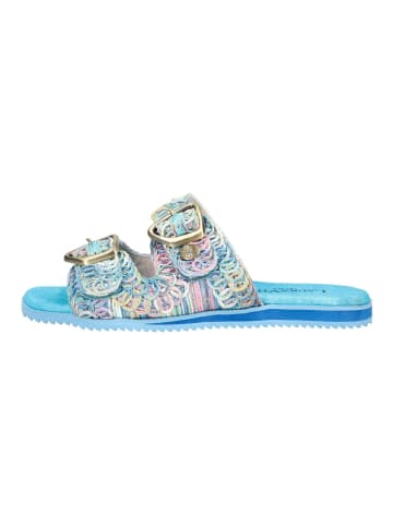 LAURA VITA Pantoletten in Blau