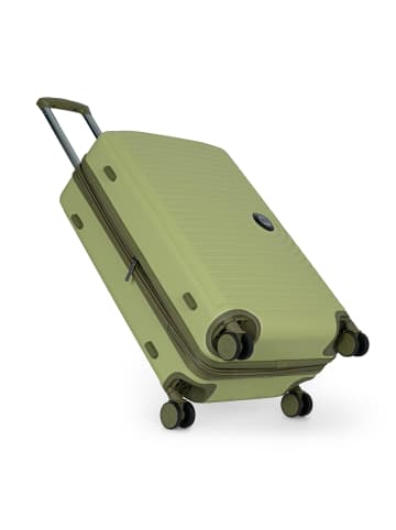 Hauptstadtkoffer Mitte - Mittelgroßer Hartschalenkoffer Koffer Trolley Reisekoffer TSA, 68cm, 4 Rollen, 88 L in Kiwi