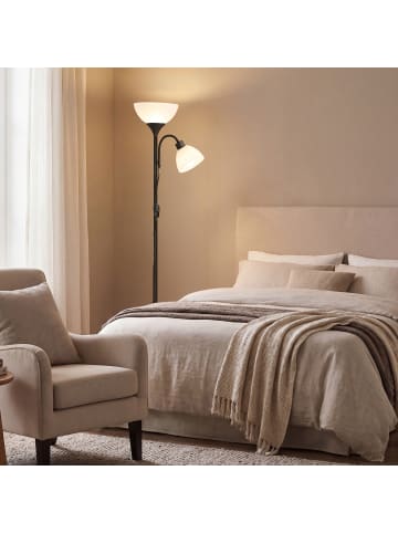 VASAGLE Stehlampe Lusia in Mattschwarz - (B)23.5 x (H)176 x (T)38.5 cm