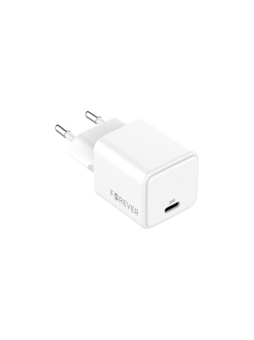FOREVER Forever TC-08-20C GaN PD Ladegerät 1x USB-C 20W weiß