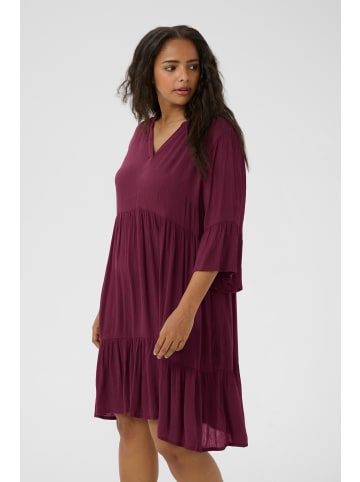 KAFFE curve Kleid KCmariana A-shape in Windsor Wine
